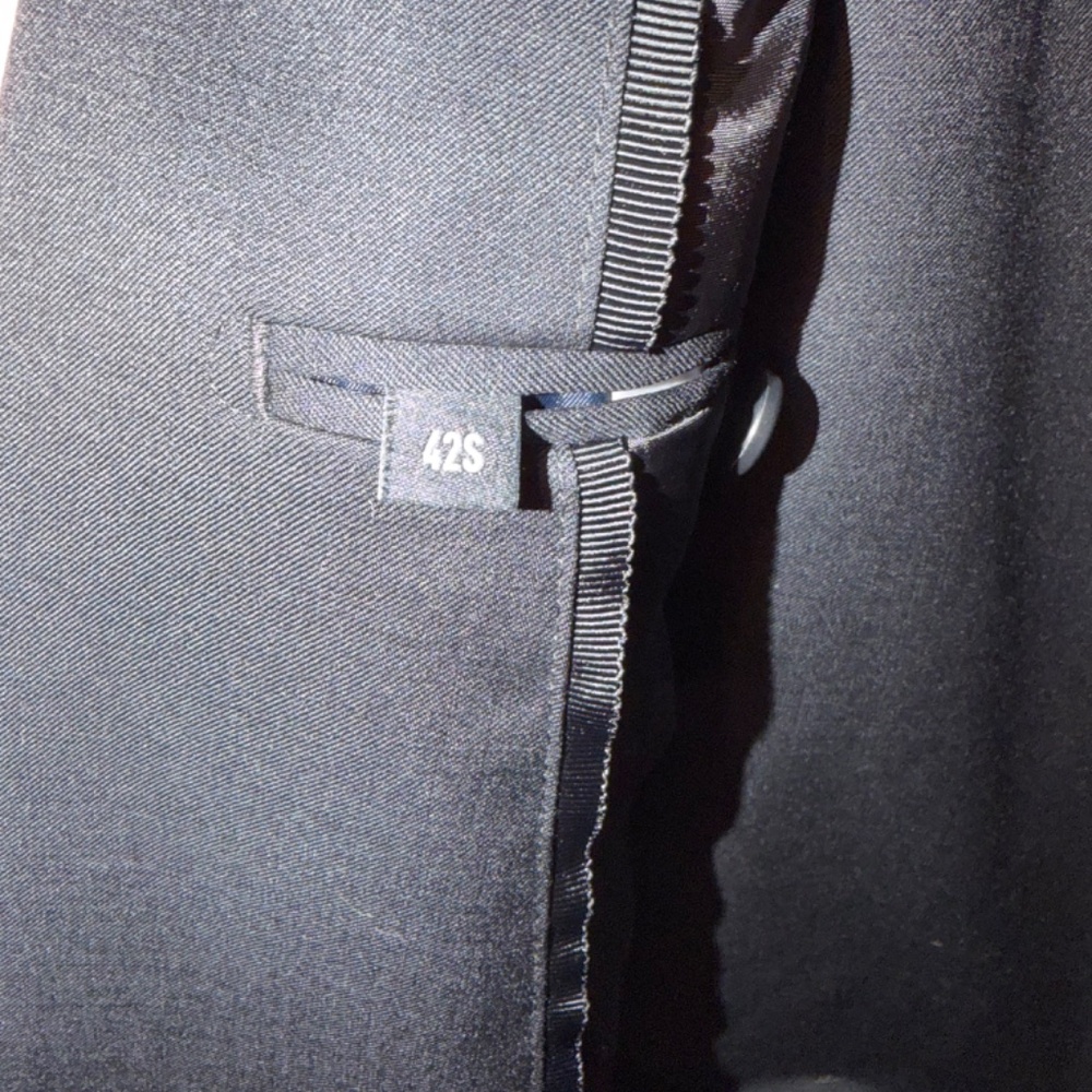 Bonobos Men's Slim Fit Daily Grind Black Suit Jacket 42S Pants 34 x 30 - Picture 4 of 7